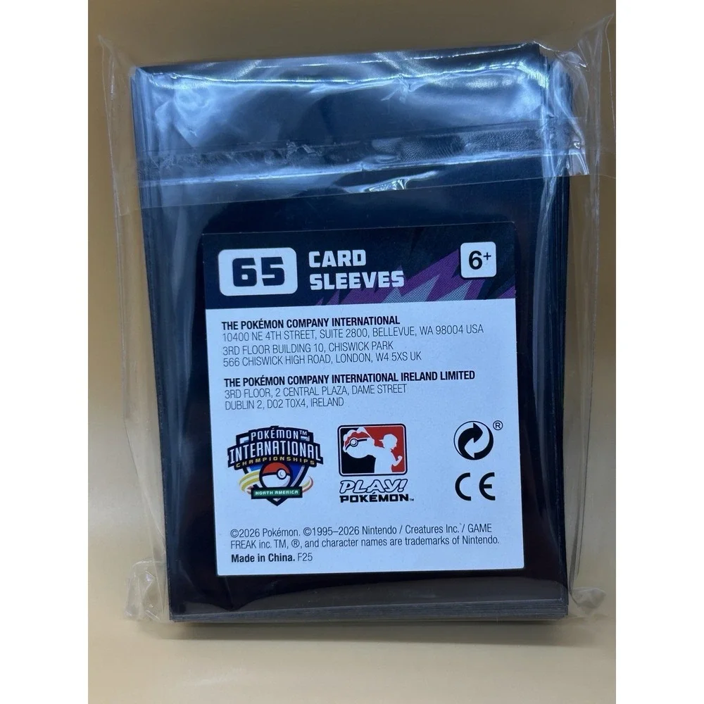 Pokemon NAIC 2026‎ Mega Blastoise Deck Box & 65 Sleeves Combo Sealed